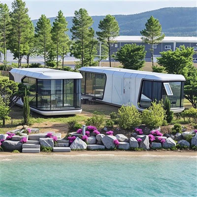 Gibt es bekannte Entwürfe für Kapsel-Kabinenhäuser?